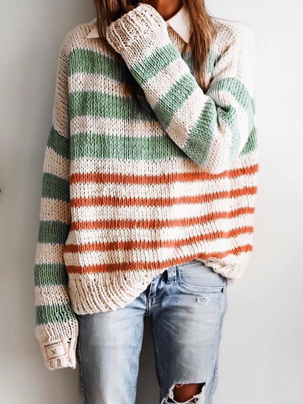 Women Casual Tops Tunic Sweater