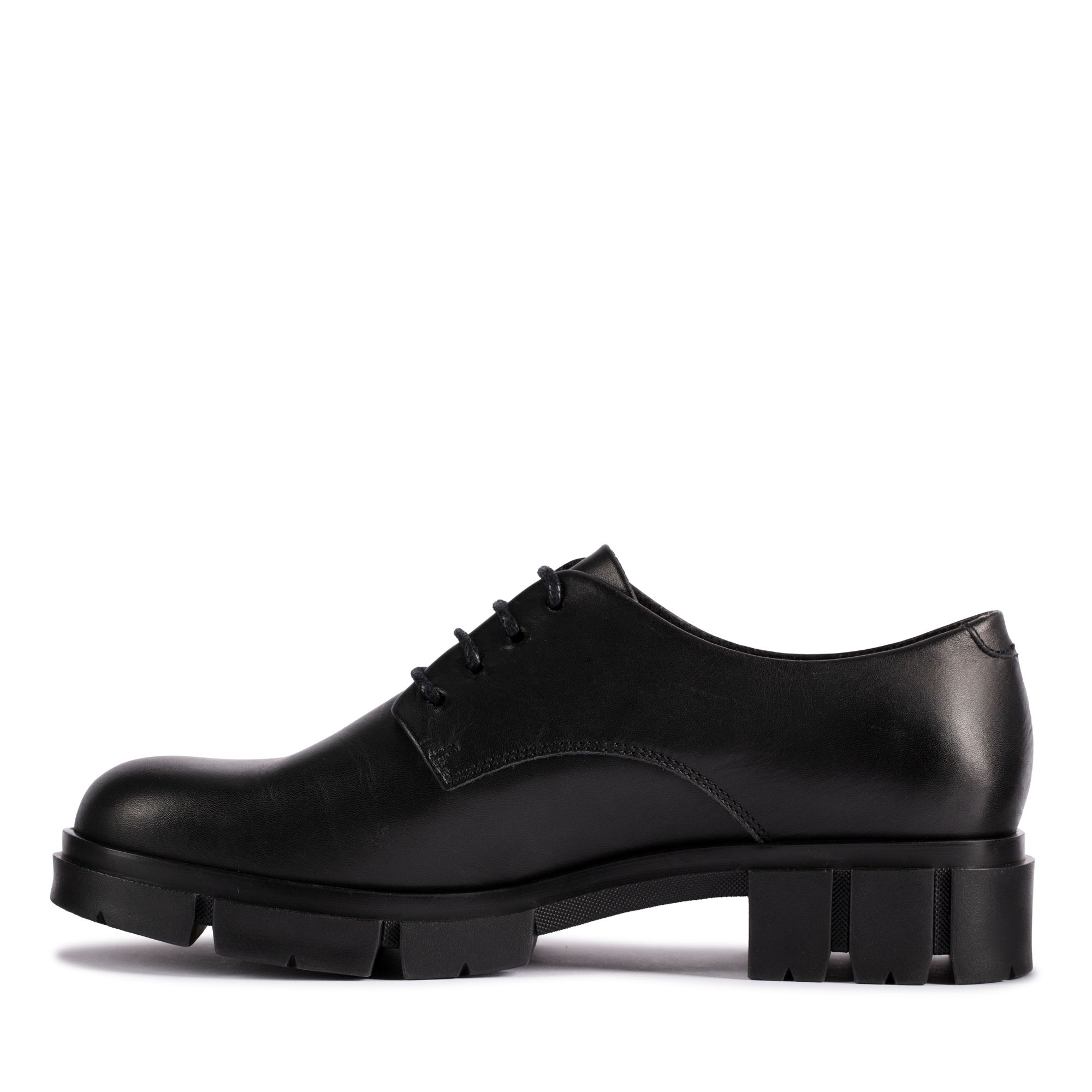 Women Teala Lace Black Leather