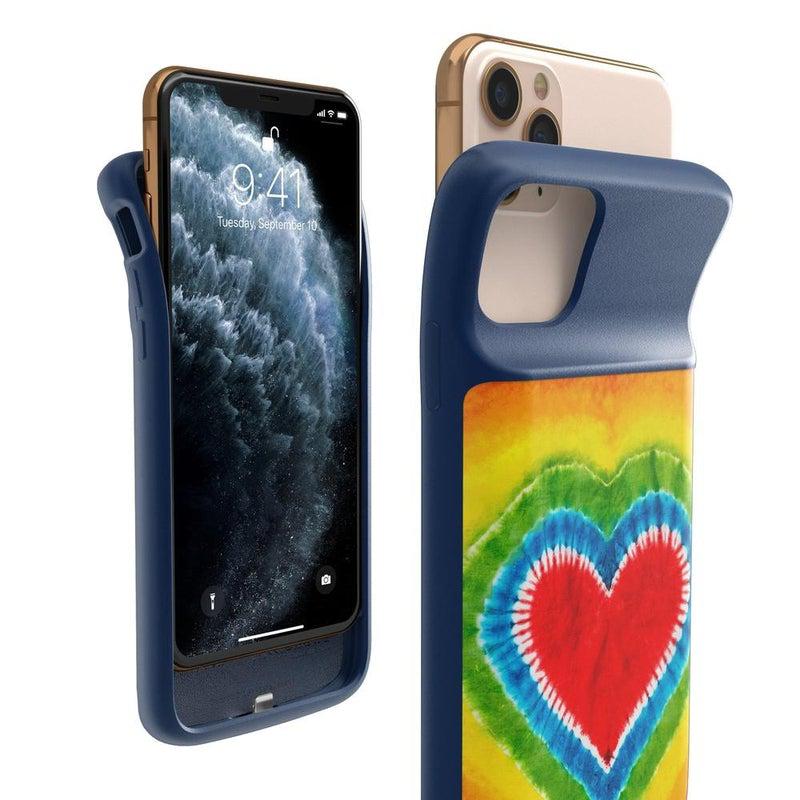I Heart Tie Dye iPhone Case