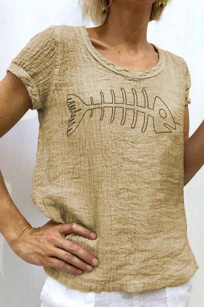 Casual Short Sleeve Shirts & Tops