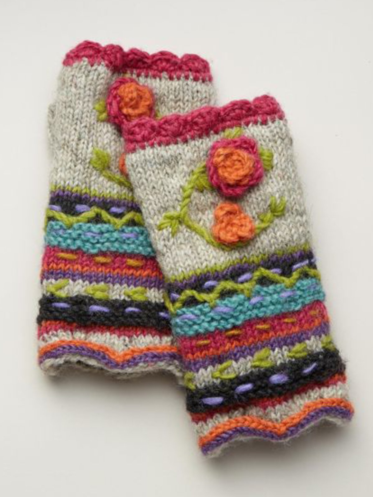 Casual Knit Gloves Handwarmers