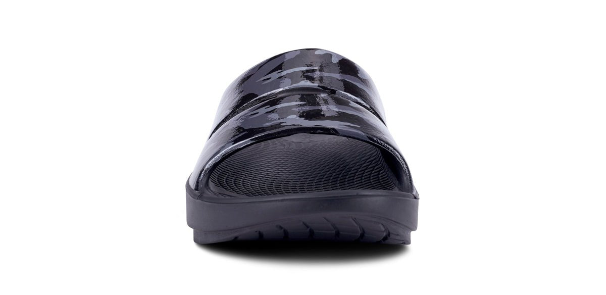 Women's OOahh Luxe Slide Sandal - Black Camo
