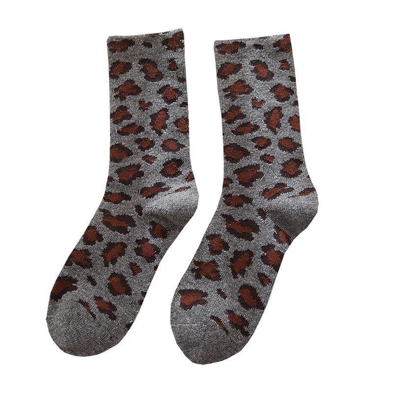 Women Casual Leopard Underwear & Socks