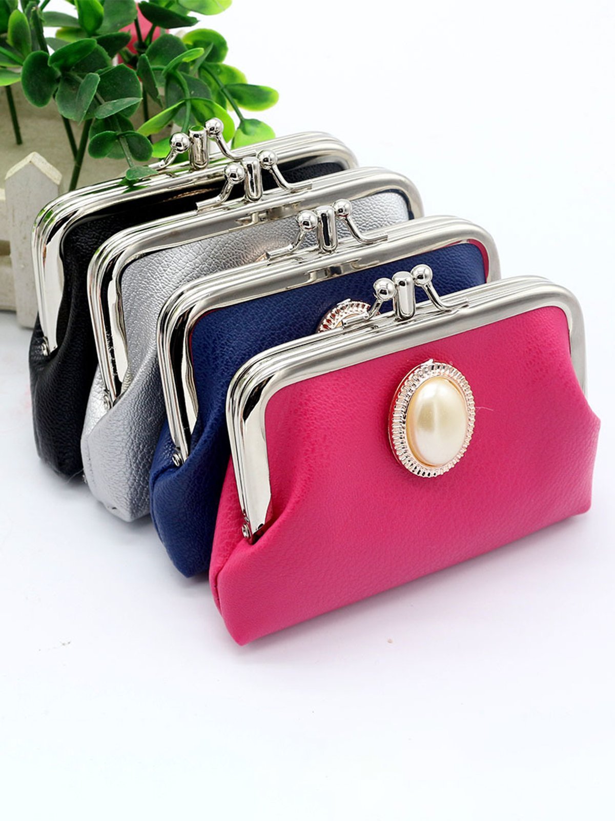 PU Creative Double Layer Coin Purse 12*9cm