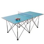 6�� Pop Up Table Tennis Table Perfect for Parties, Tailgates or Game Rooms