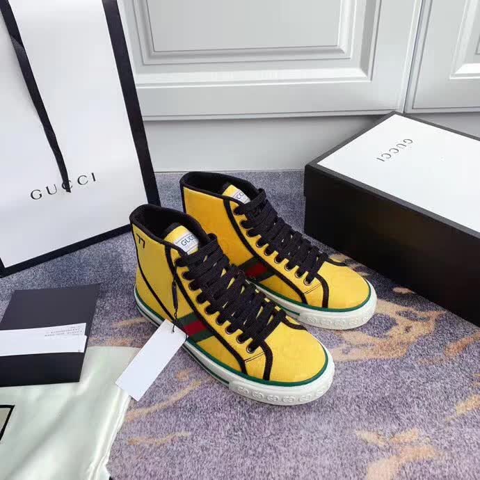 20秋季最新专柜款-古驰Gucci秋季新款1977系列高帮版！超经典好看 休闲运动百搭