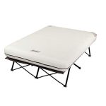 Coleman Camping Cot, Air Mattress, and Pump Combo | Folding Camp Cot