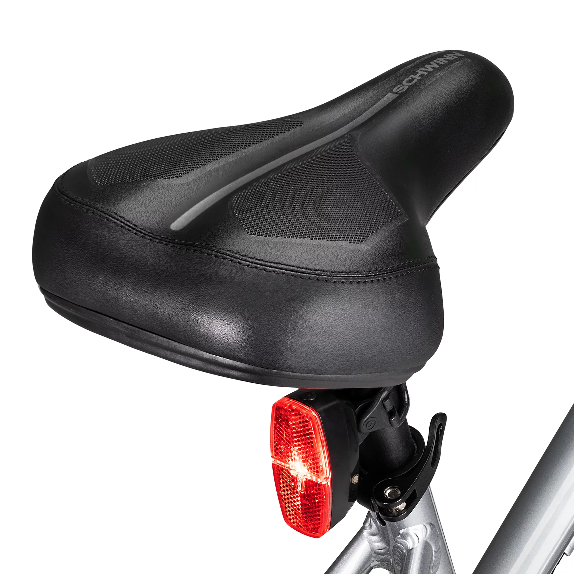 Schwinn Adult Marshall 27.5” Step-Thru Electric Hybrid Bike