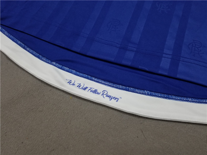 2019/20 Glasgow Rangers Home Fans Soccer Jersey