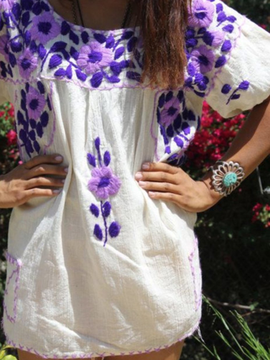 Short Sleeve Casual Floral Dresses