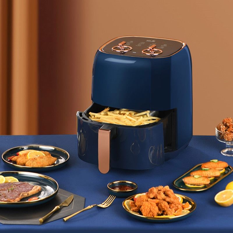 Shanben Air Fryer Electric No Oil Non-stick Frying Pan 6L Fully Automatic Smart Electric Air Fryer