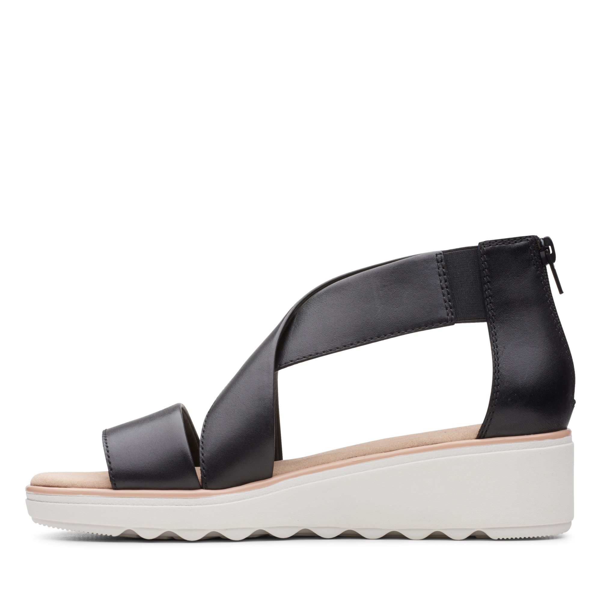 Women Sandals Jillian Rise Black Leather