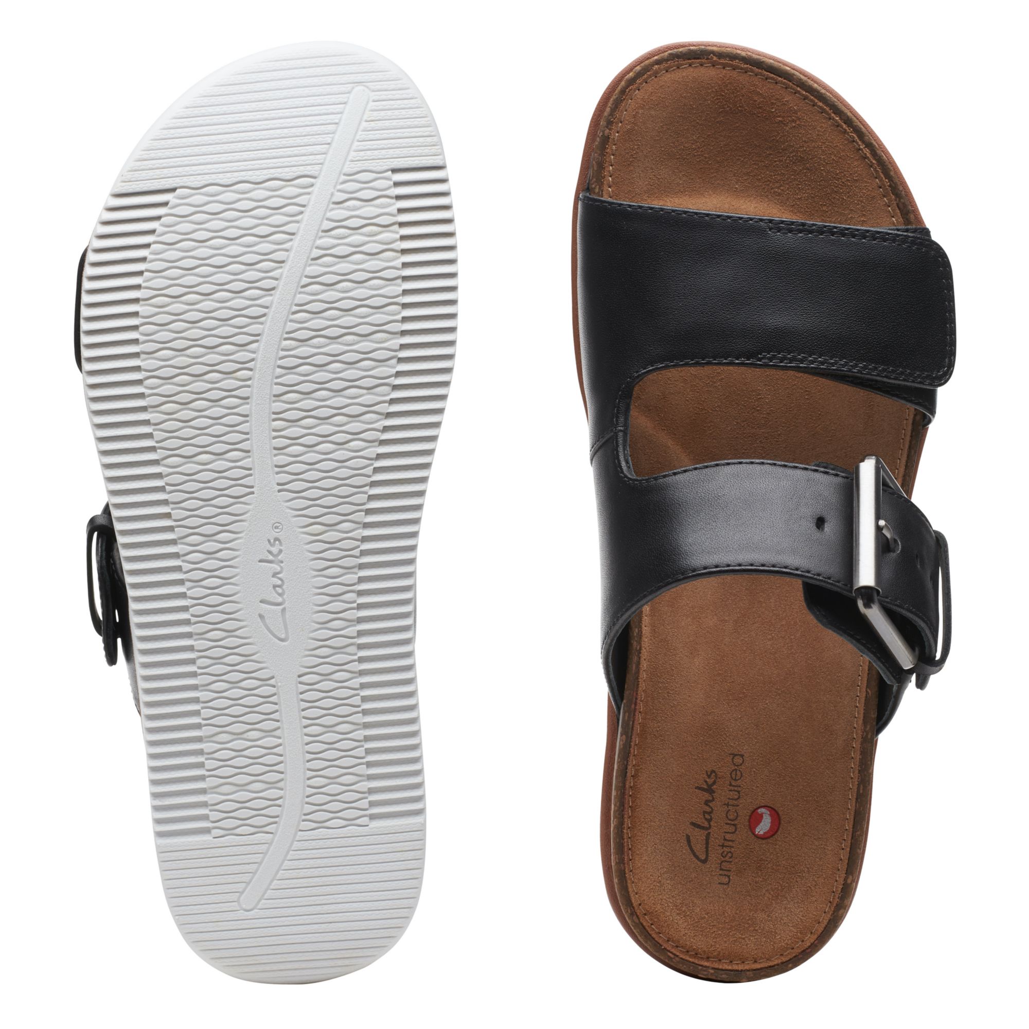 Women Sandals Elayne Ease Black Leather