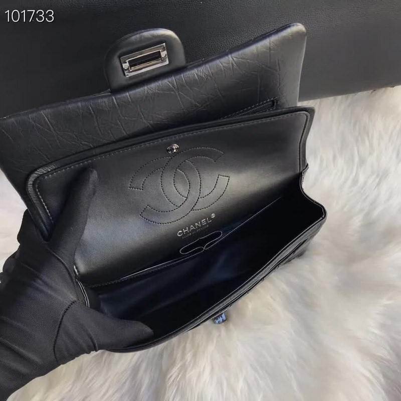 high quality handbag 119024 genuine leather flap bag 1112