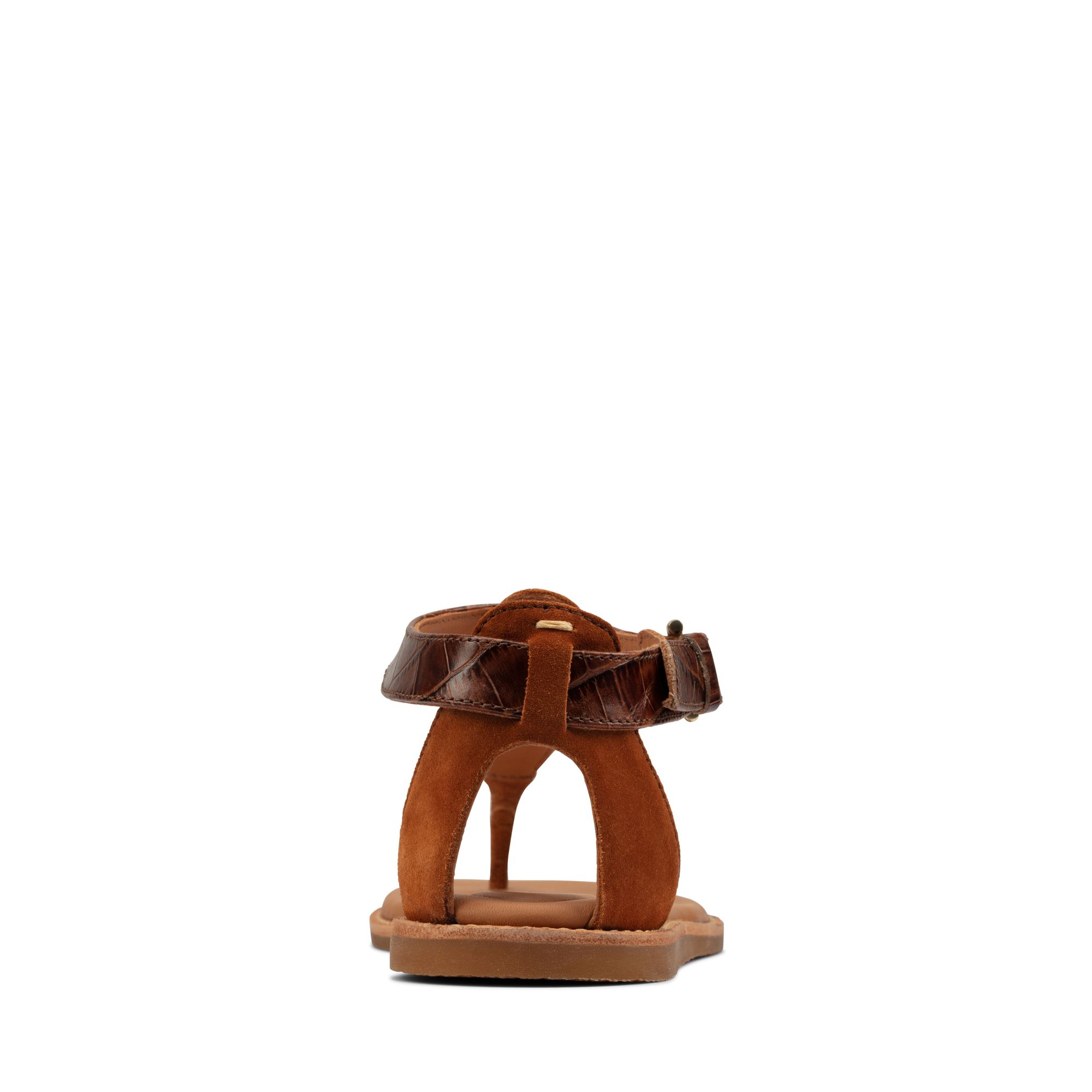 Women Sandals Karsea Post Tan Leather