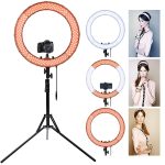 FOSOTO RL-18 Led Ring Light Photography Lamp 18 Inch Ring Lamp 55W Ring light