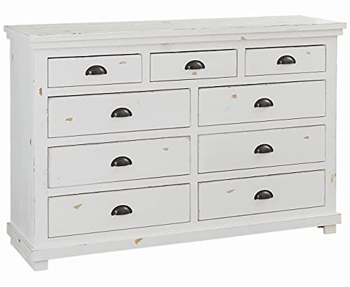 Progressive Furniture Willow Drawer Dresser / 64��� W x 18��� D x 42��� H