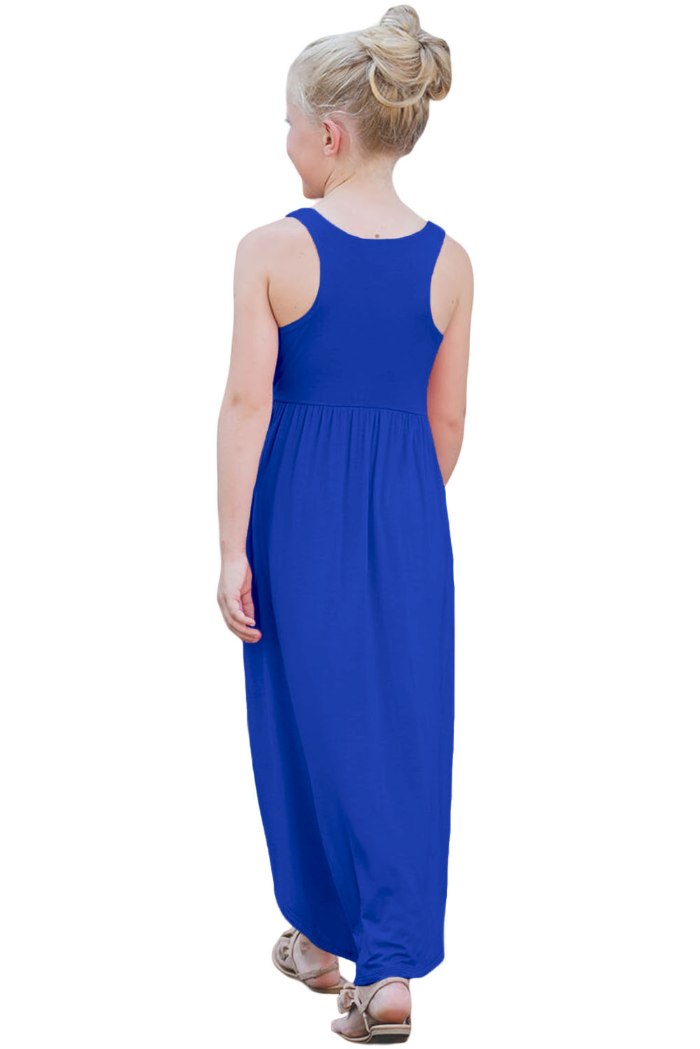 Blue Happy Together Kid Dress