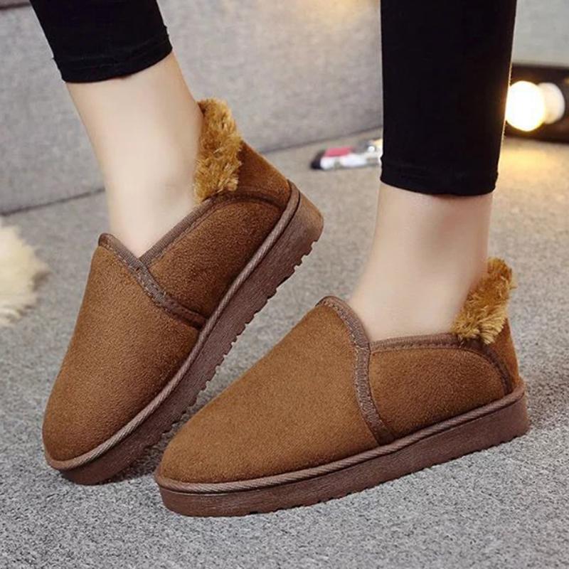 Women Snow Booties Casual Comfort Warm Shoes