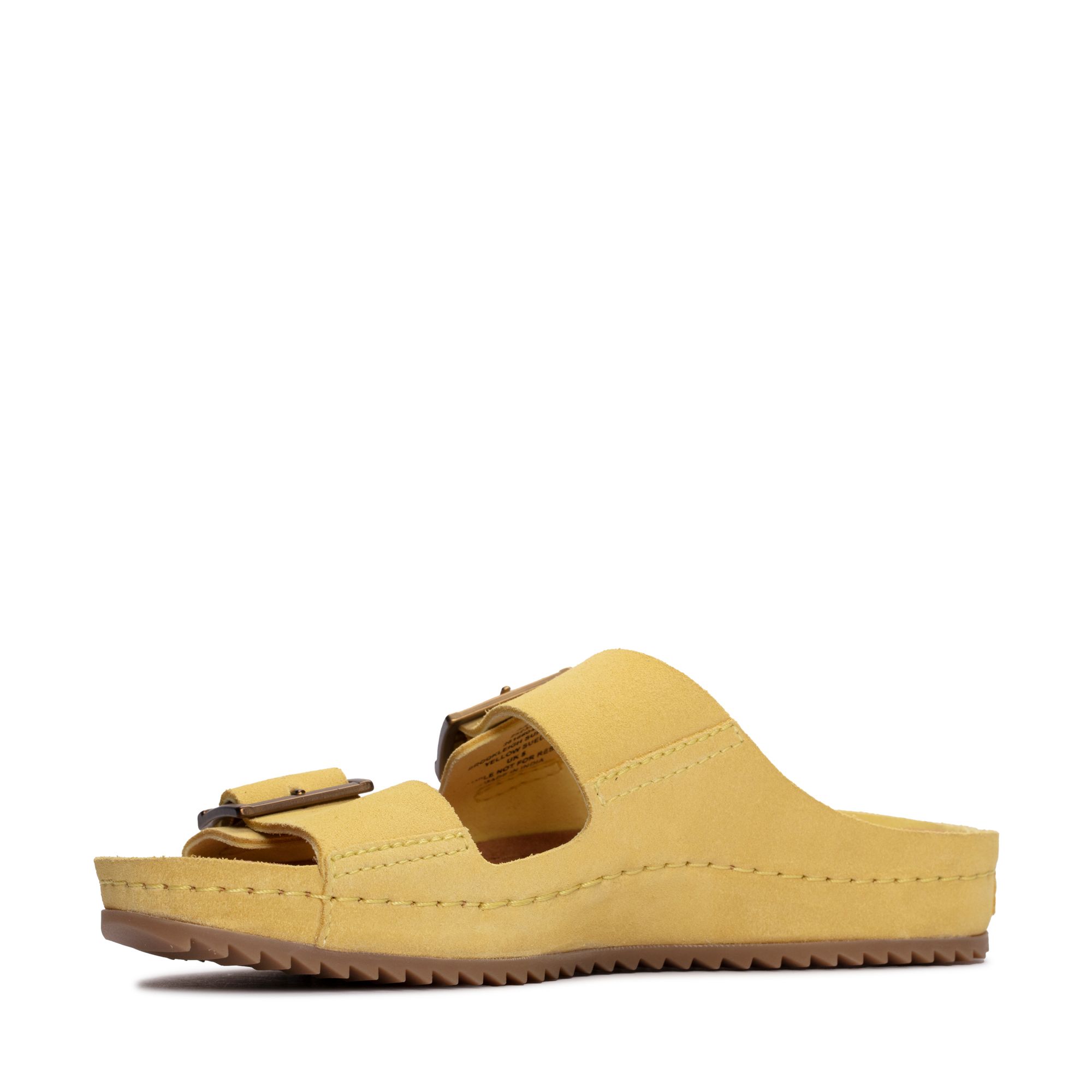 Women Sandals Brookleigh Sun Yellow Suede