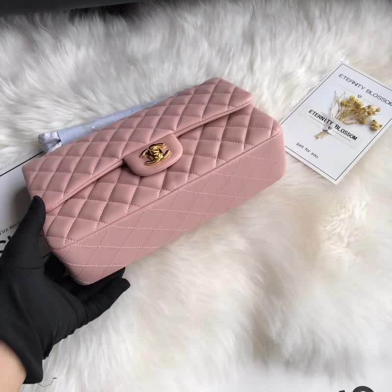 high quality handbag 119004 lambskin flap bag 1112