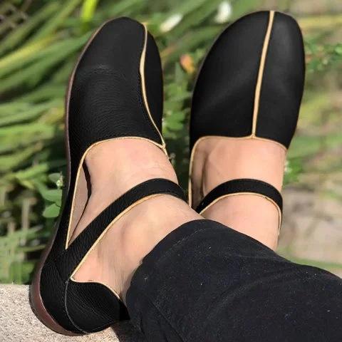 Pu Flat Heel Loafers