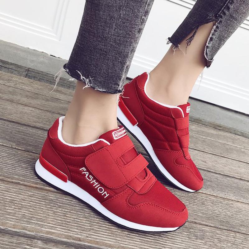 Women Mesh Fabric Sneakers Casual Breathable Shoes