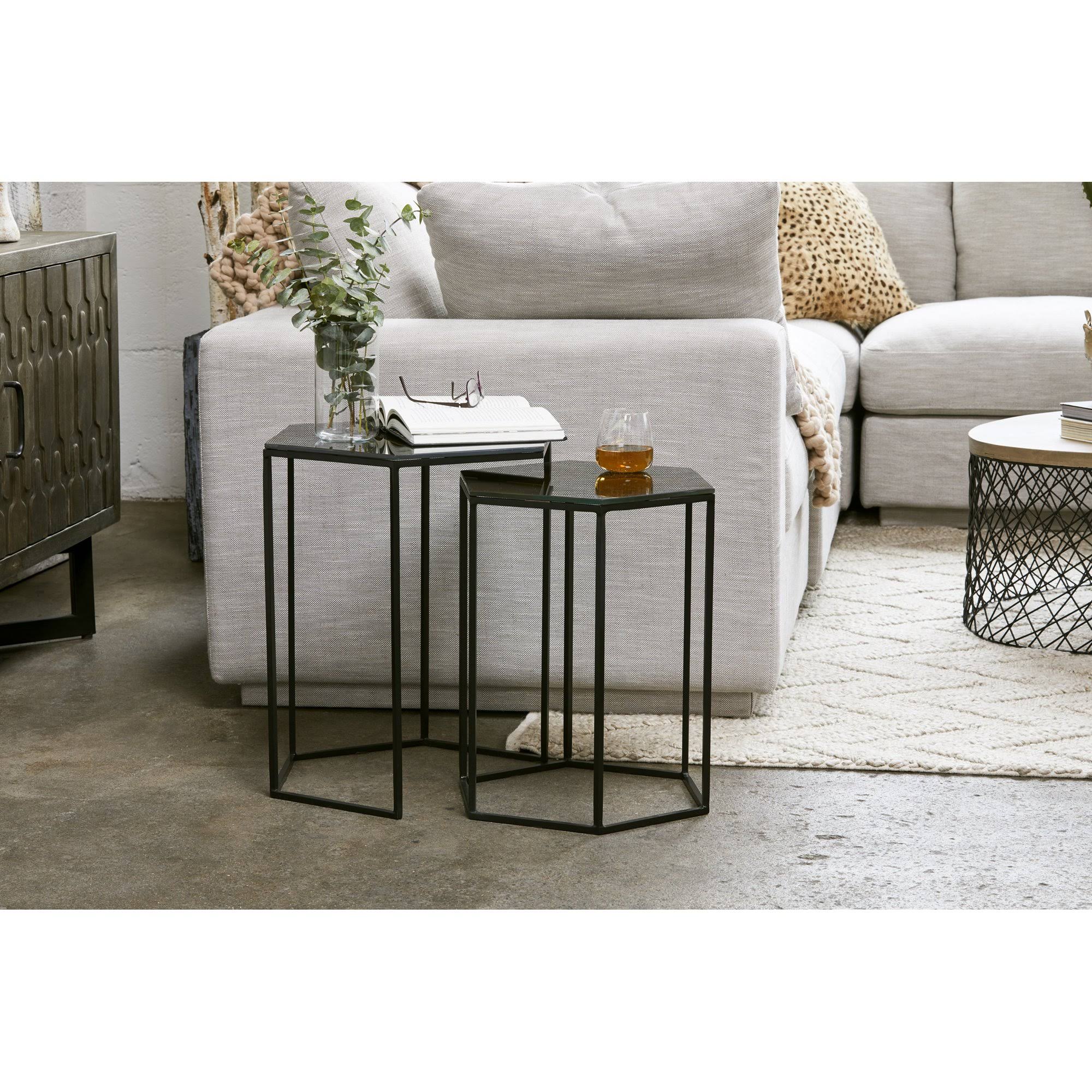 Moe's Home Collection Polygon Accent Tables Set of 2