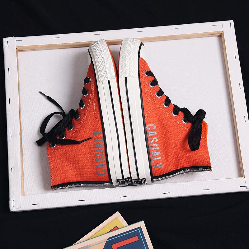 Casual And Comfortable High-Top Canvas Shoes