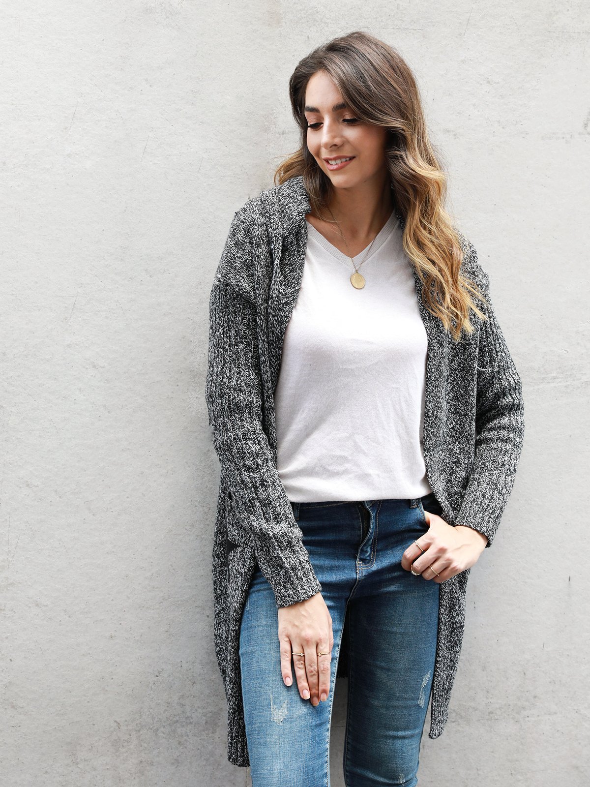 Shawl Collar Holiday Outerwear