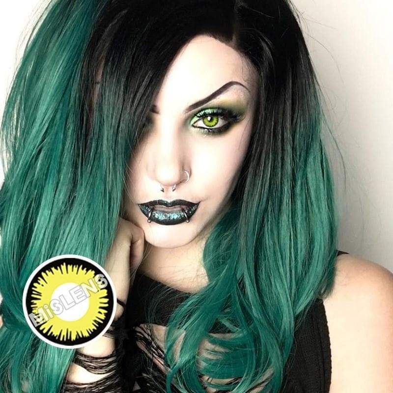 ��LENSPOEM��Solar Eclipse Halloween Contact Lenses