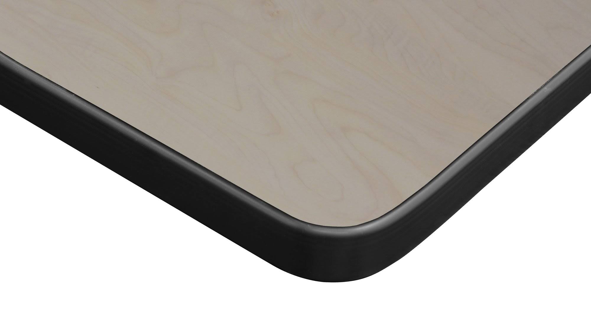 Regency Mahogany/Mocha Walnut 72x22 x 24x22 Rectangle Laminate Table Top