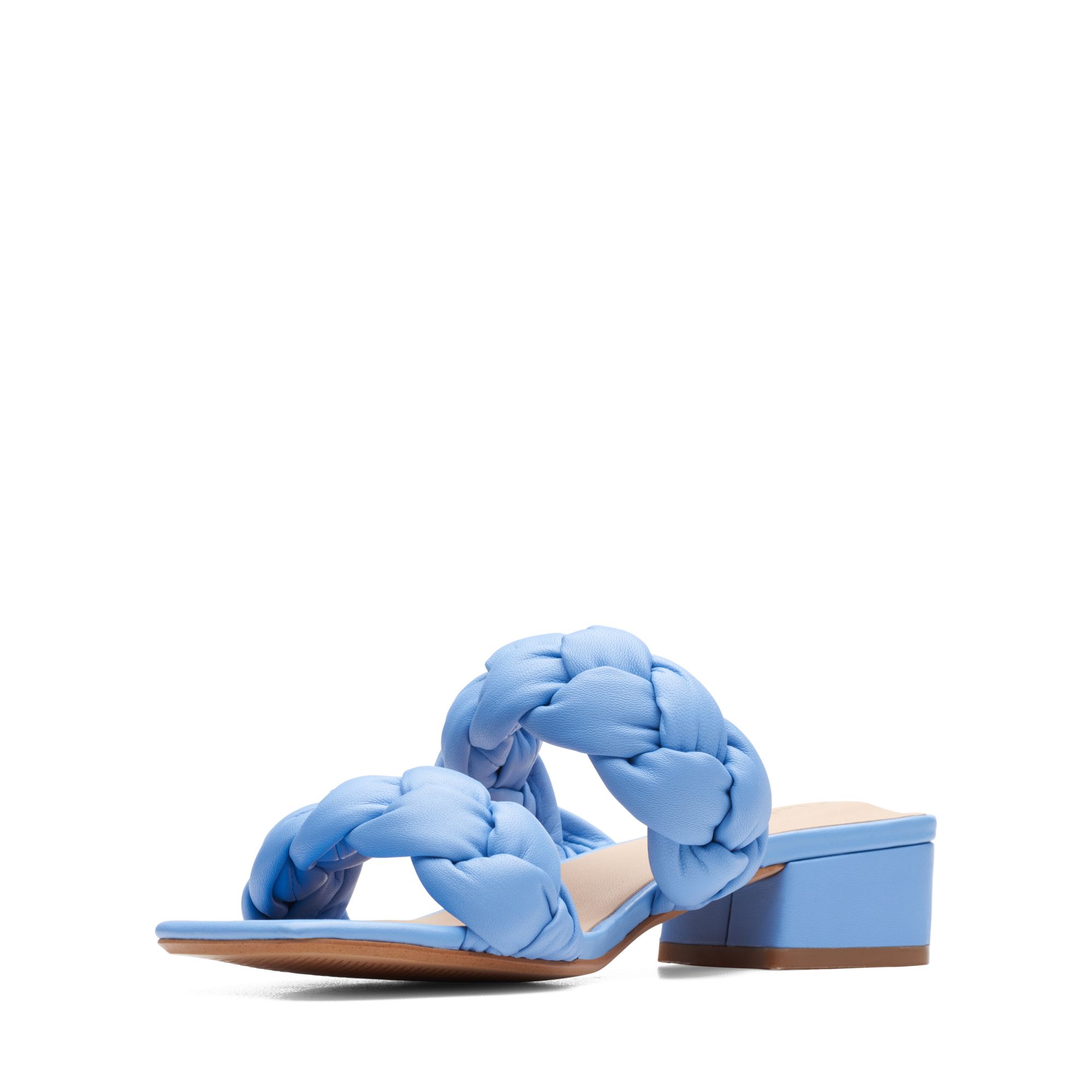 Women Sandals Seren25 Braid Blue Leather