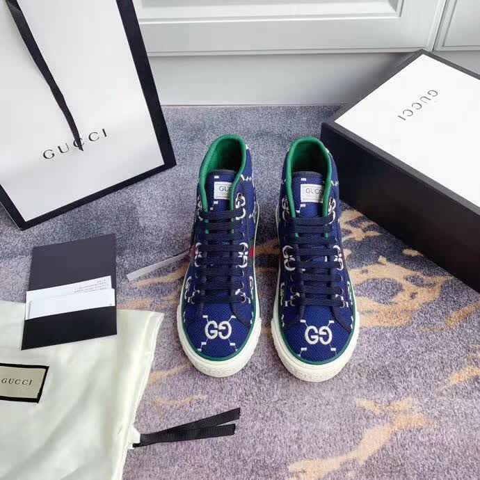 20秋季最新专柜款-古驰Gucci秋季新款1977系列高帮版！超经典好看 休闲运动百搭