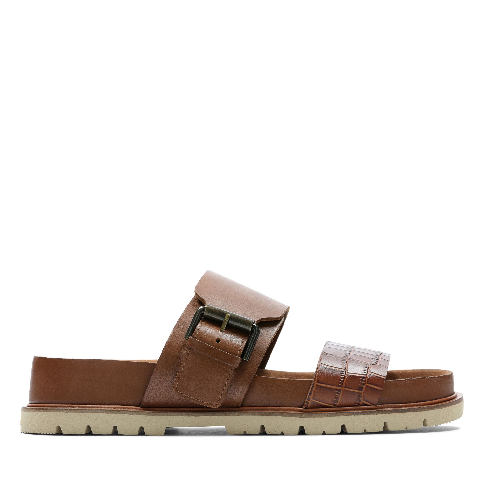 Women Sandals Orianna Sun Dark Tan Combi