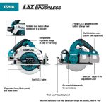 18V X2 LXT Lithium-Ion (36V) Brushless Cordless 7-1/4 in. Circular Saw Kit 5.0Ah with bonus 18V LXT Jigsaw