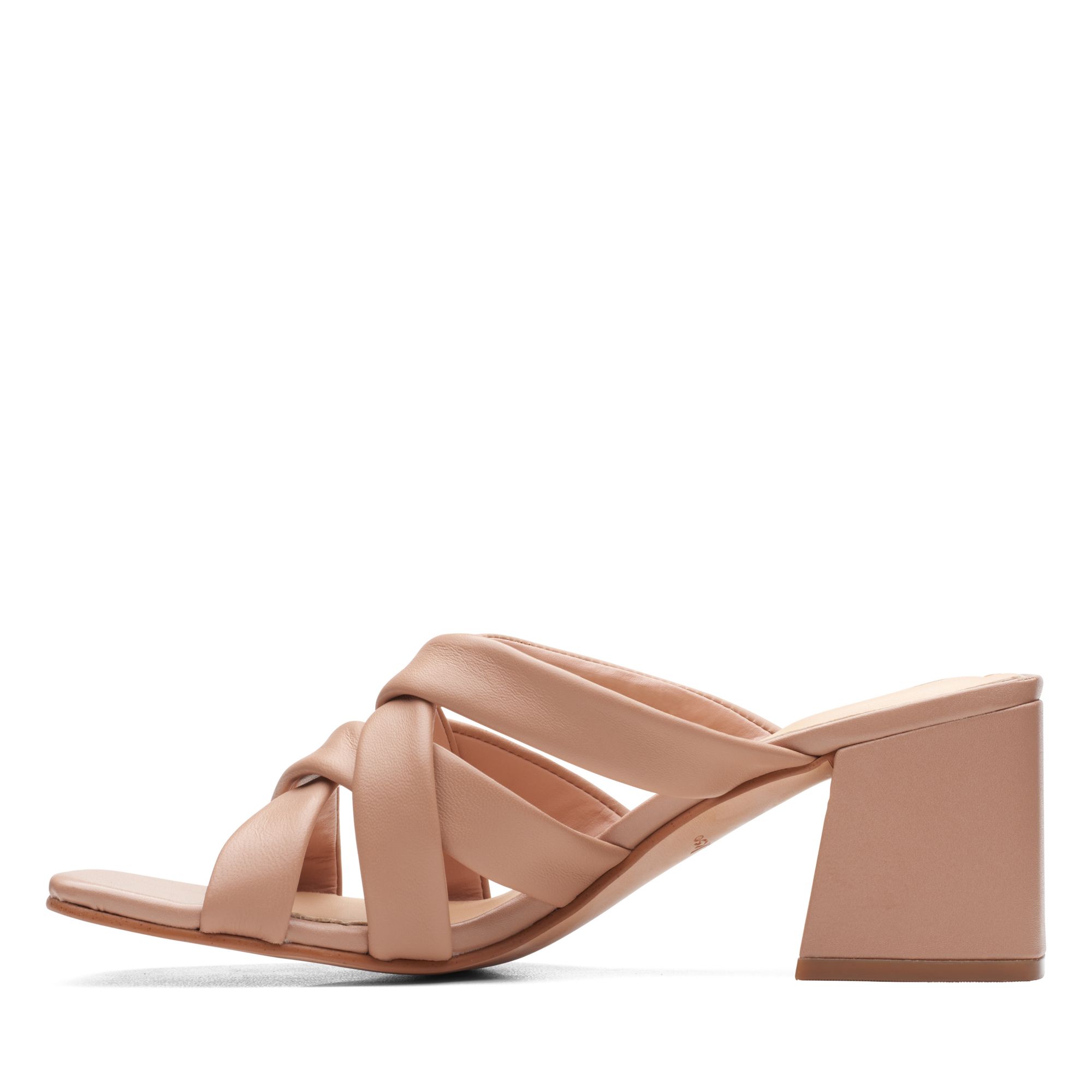 Women Sandals Sheer65 Step Praline Leather