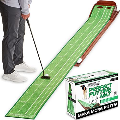 Indoor Golf Putting Mat with 2 Hole Training for Mini Games For Home & Office/ XL