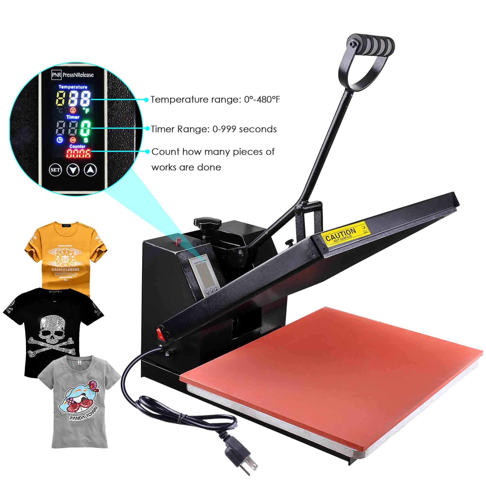 16���x20��� Heat Press Sublimation Transfer Machine T-shirt Printing