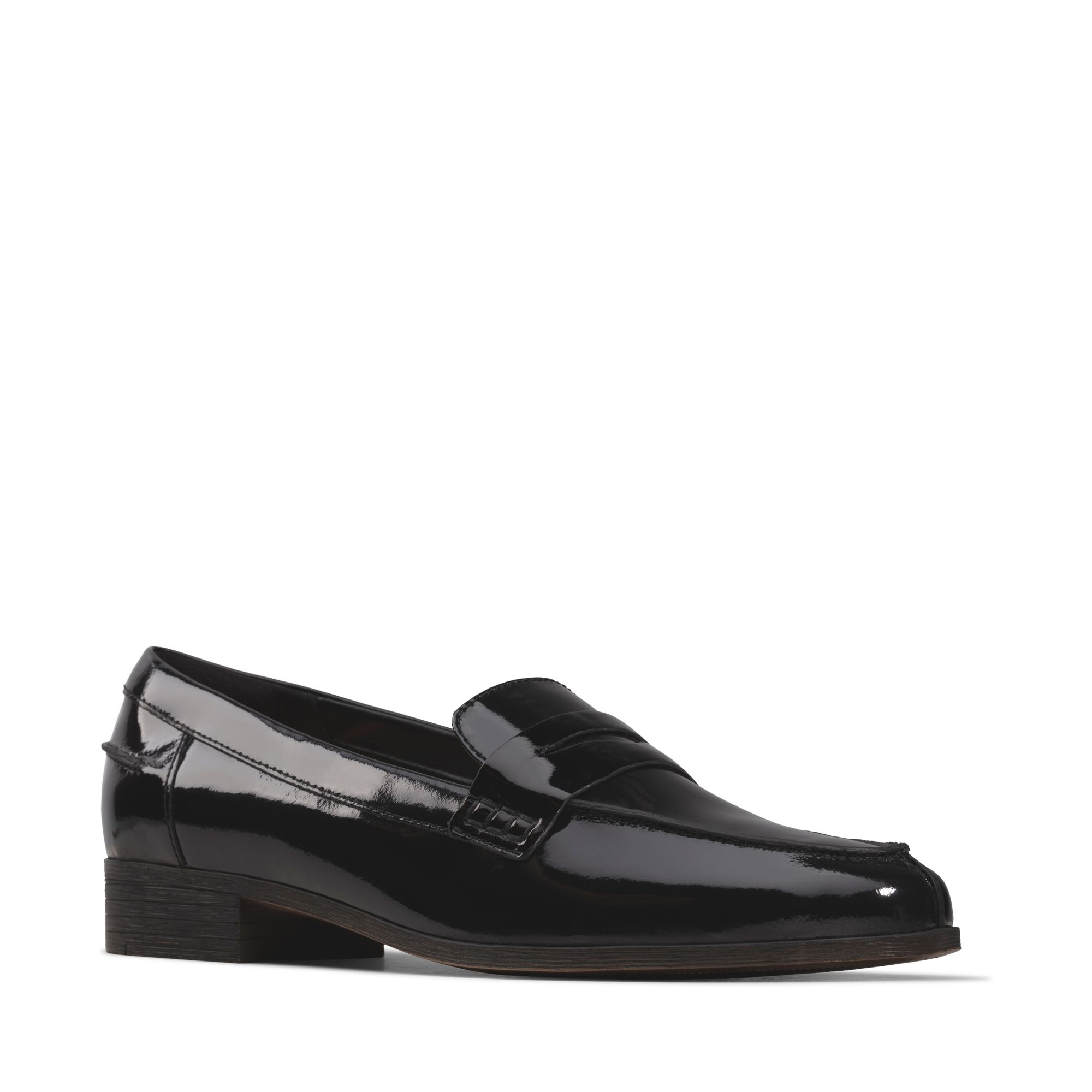 Women  Hamble Loafer Black Pat