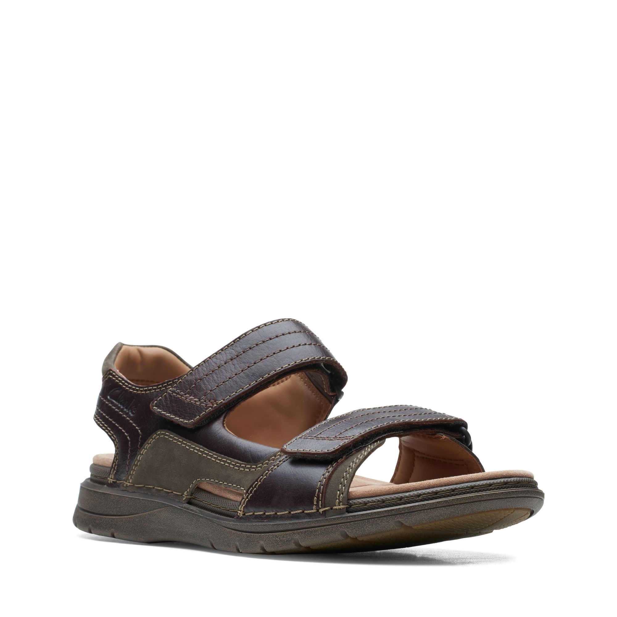 Men Sandals Nature Trek Mahogany Combi