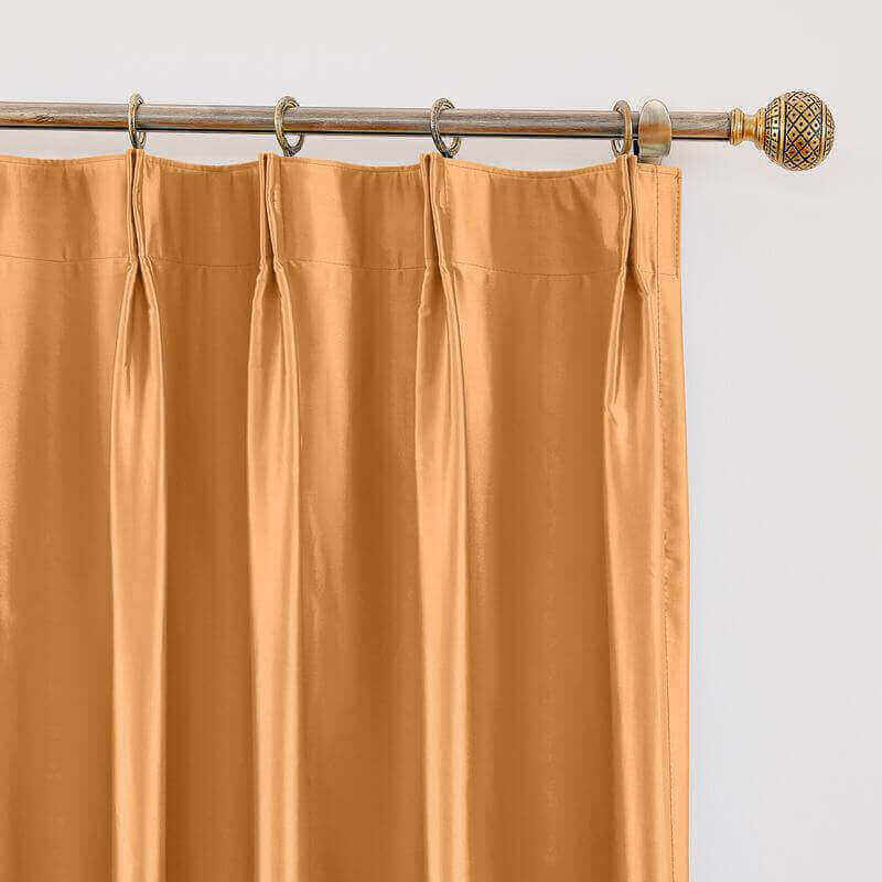 CUSTOM Lao Hang Zhou Copper Polyester Cotton Thermal Insulated Curtain
