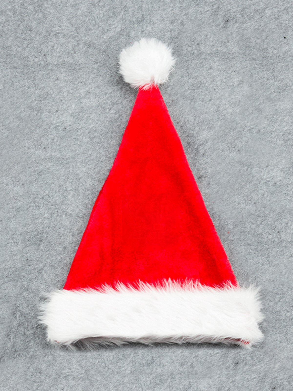 Thicken Plush Christmas Hat For Adult Child