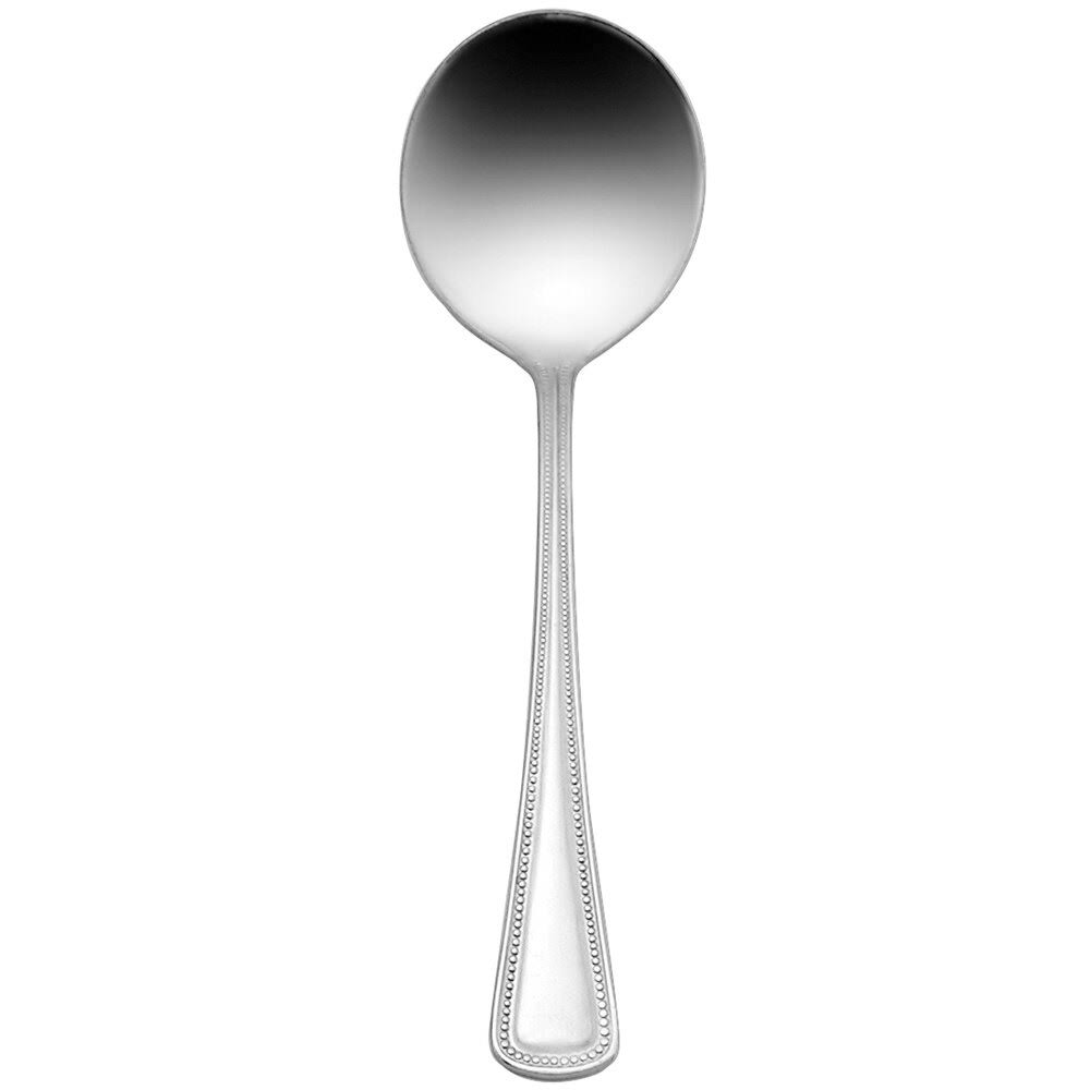 Oneida - B561SBLF - 6 in Stainless Steel Belmore Bouillon Spoon