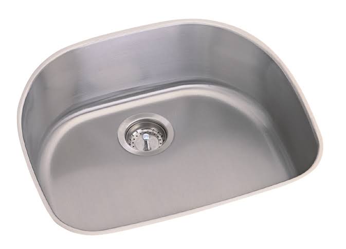 PROFLO PFUC307A 23-1/4x22 Single Basin Undermount Stainless Steel Kitchen Sink Stainless Steel
