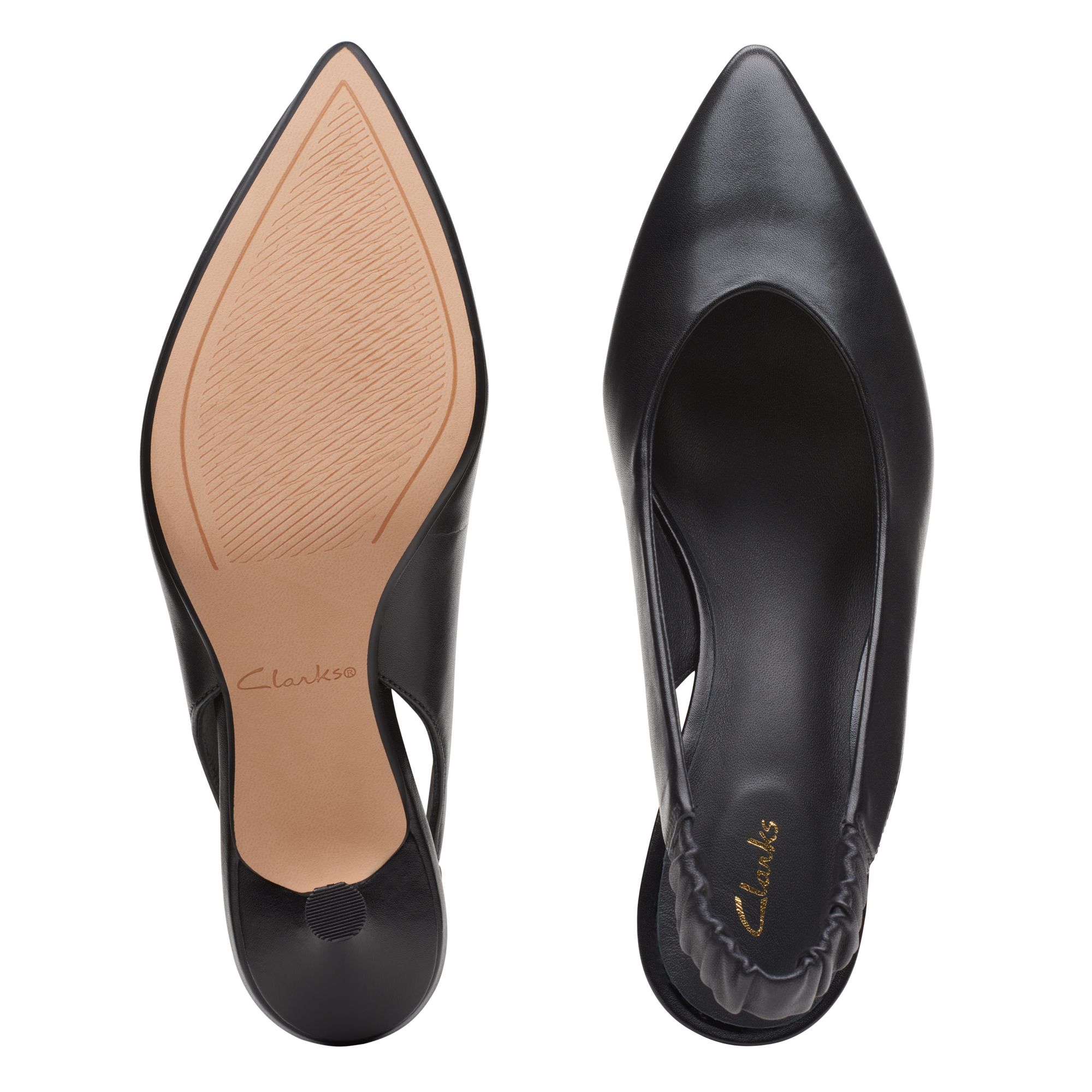 Women Violet55 Sling Black Leather