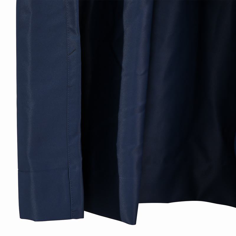 Layered Curtain Mix & Match Elegance White Crushed Voile x Blackout Curtain Grommet Panel ELI