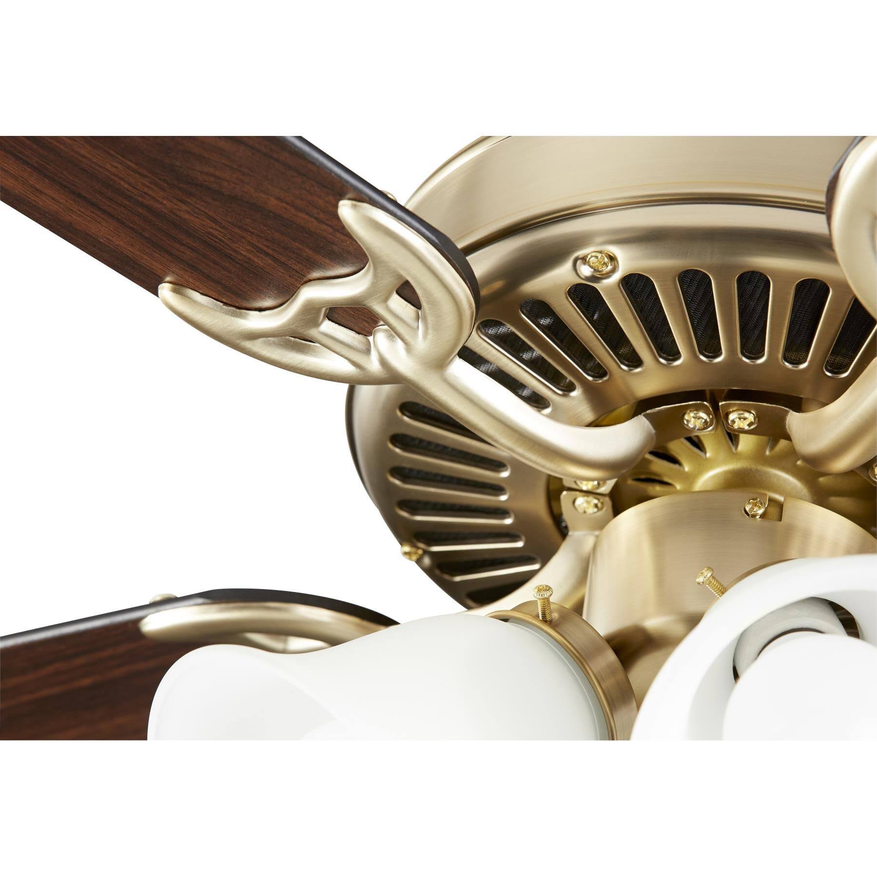 Quorum Lighting-7525-080-Capri IX - 52 inch Ceiling Fan with Light