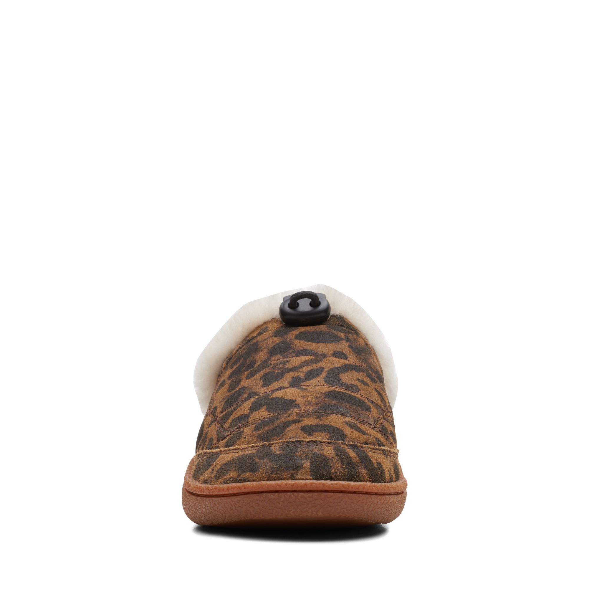 Women Pilton Mule Leopard Suede