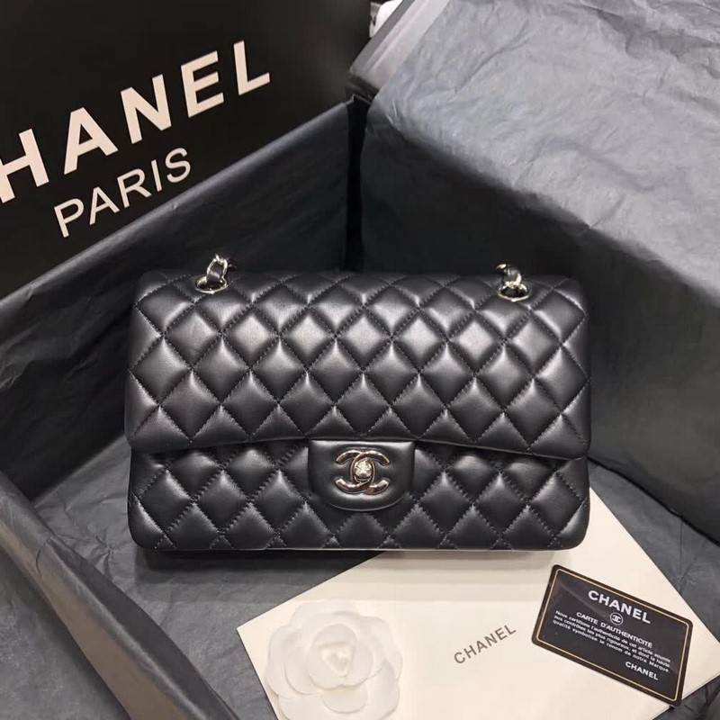 high quality handbag 119002 lambskin flap bag 1112